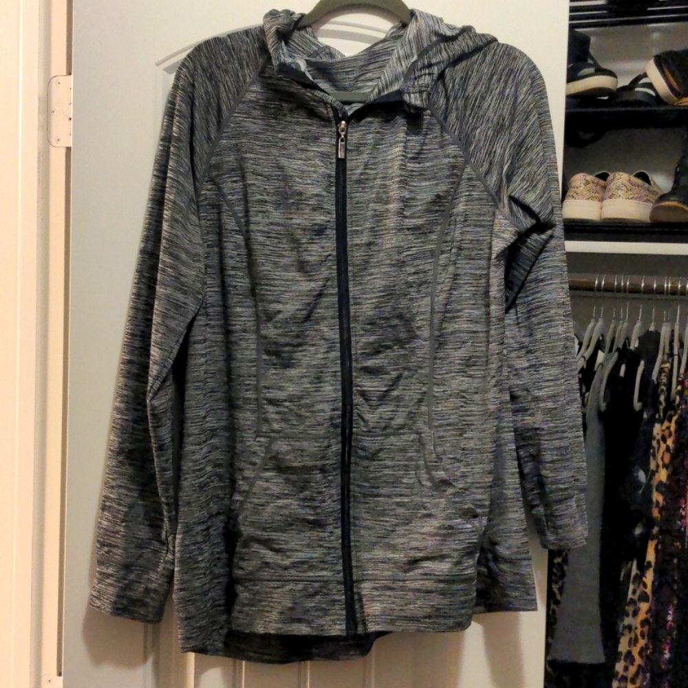 Gray Athletic Jacket